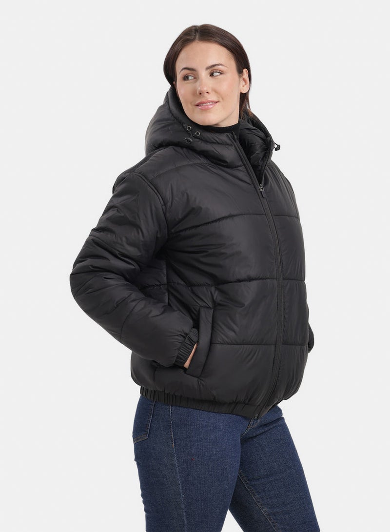Carina Hooded Puffer Jacket - Image 2